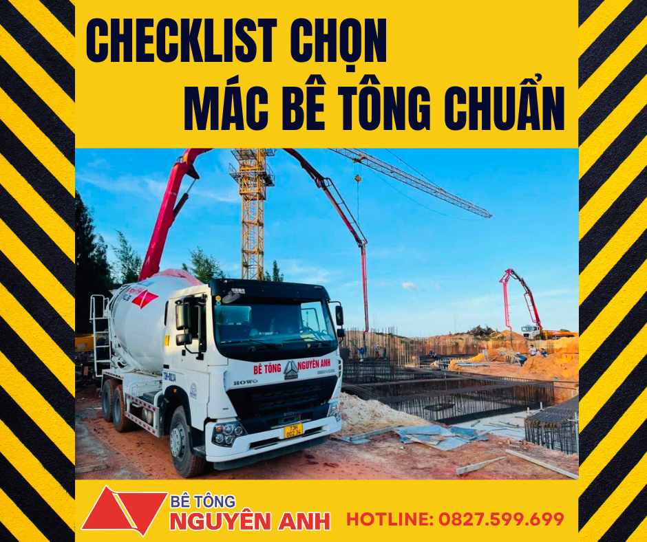 cách chọn mác bê tông